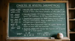 Sabermetrics para Apuestas: Métricas Avanzadas que Deciden las Líneas MLB